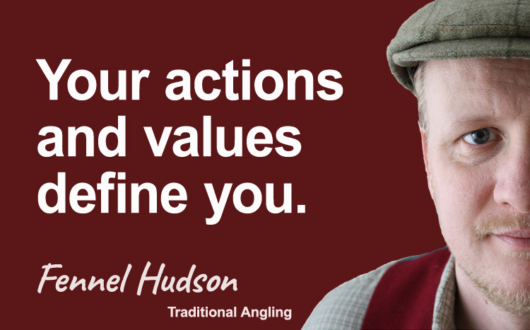Your actions and values define you. Fennel Hudson author quote.