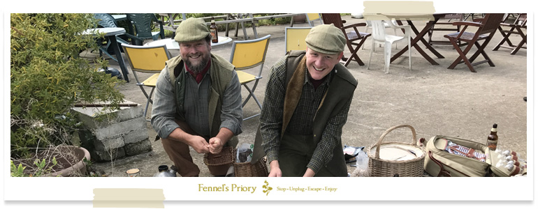 Fennels Priory hobo stove dining event