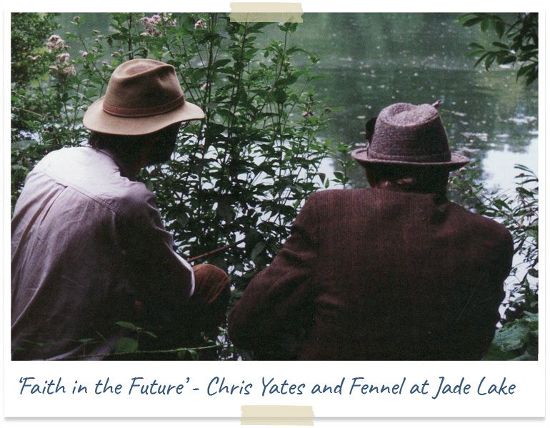 faith in the future - chris yates and fennel at jade lake