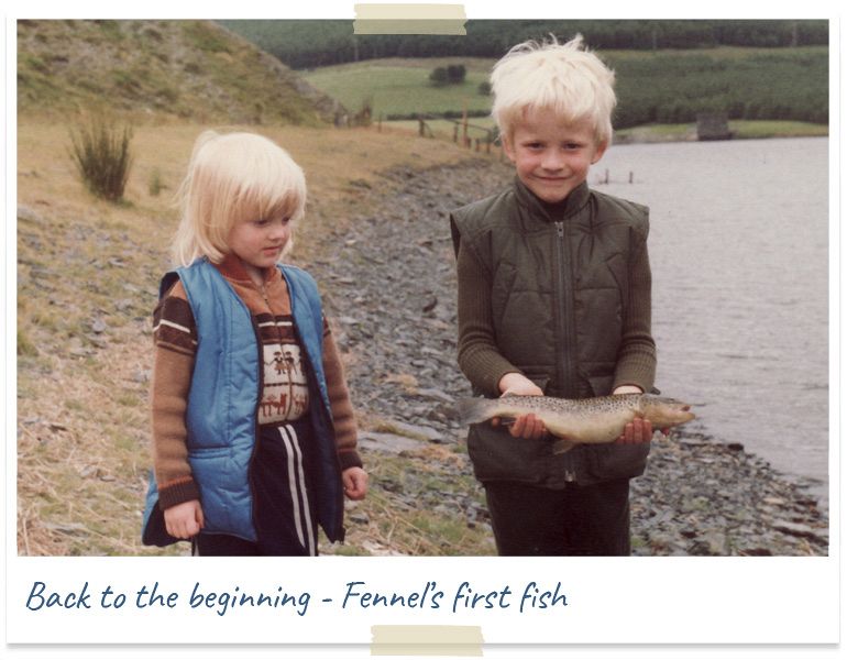 Back to the beginning - Fennel's first fish