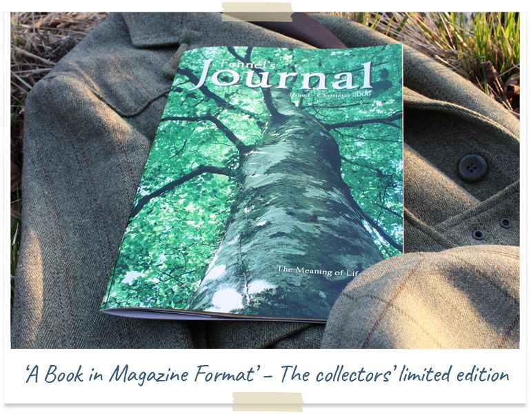Limited edition collectors' magazine Fennel's Journal