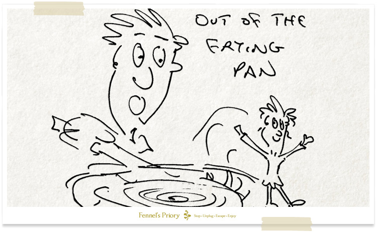 Out of the Frying Pan - by Fennel Hudson