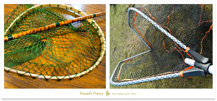 traditional versus modern landing net