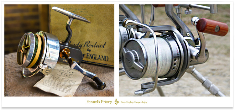 Traditional fishing reel versus modern reel