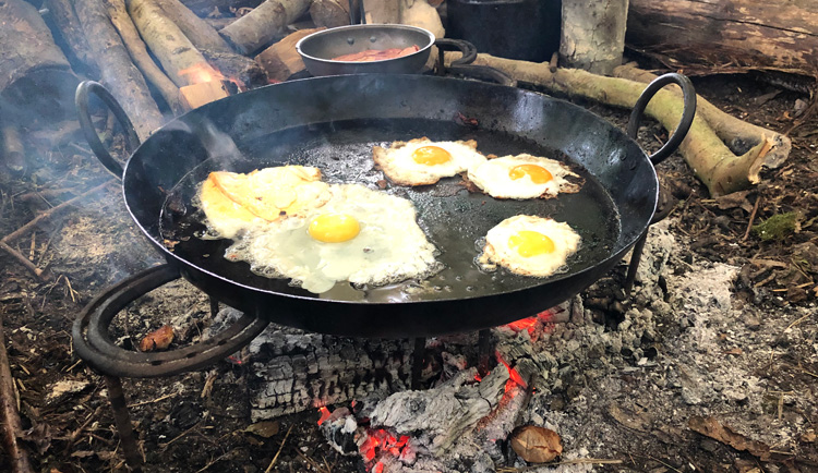 Fennel Hudson bushcraft cooking