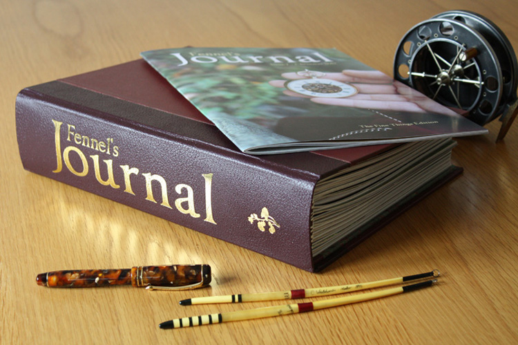Fennel's Journal magazine - leather binder