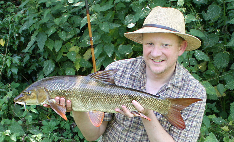 Fennel Hudson with Trent barbel