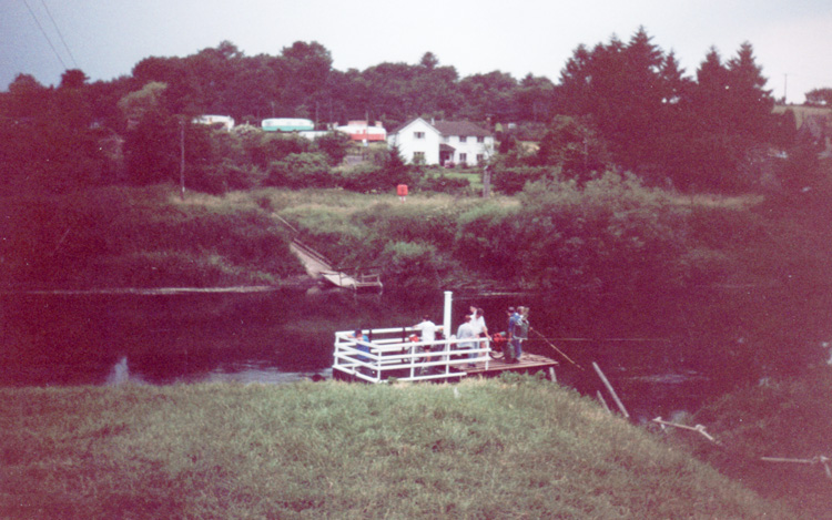 Hampton Loade Ferry, River Severn, 1991, Fennel Hudson