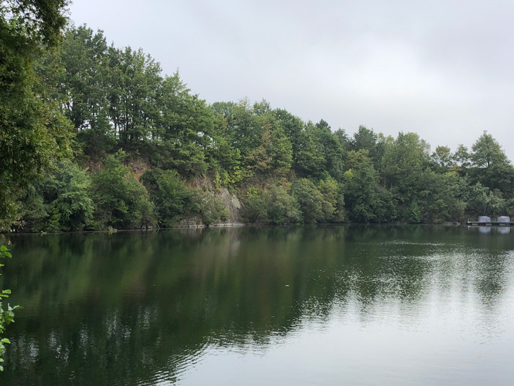 A change in the weather at Quarry Bank Fishery, France