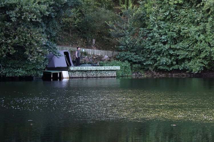 Tim Pike at Quarry Bank Fishery, France