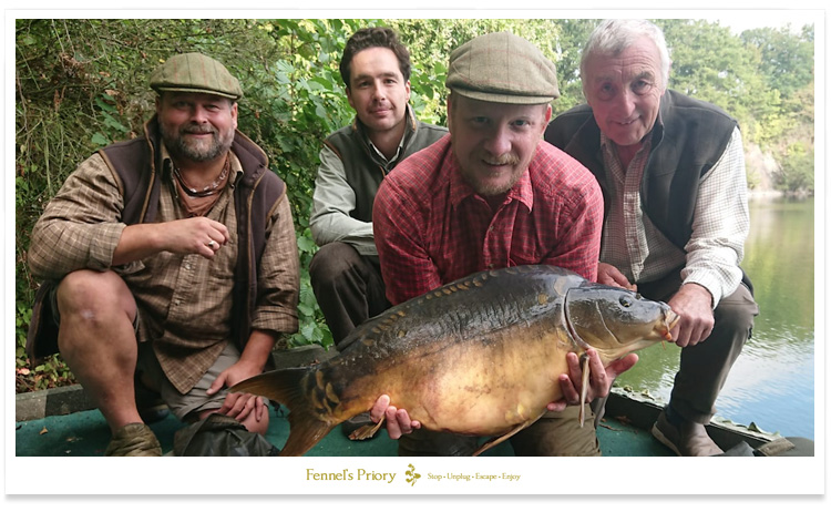 Quarry Bank Carp Fishery in France