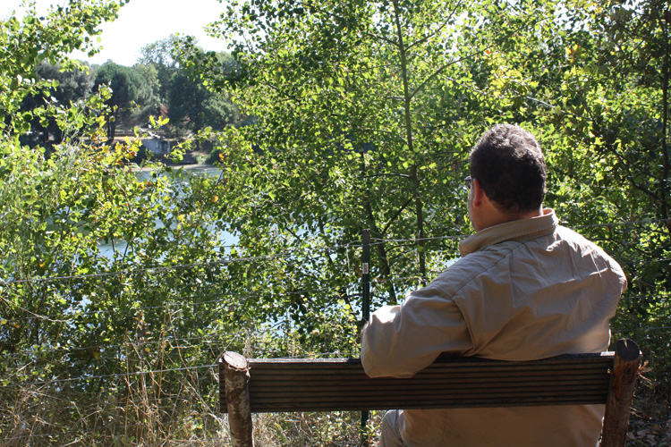 Shaun Harrison at Quarry Bank Fishery, France
