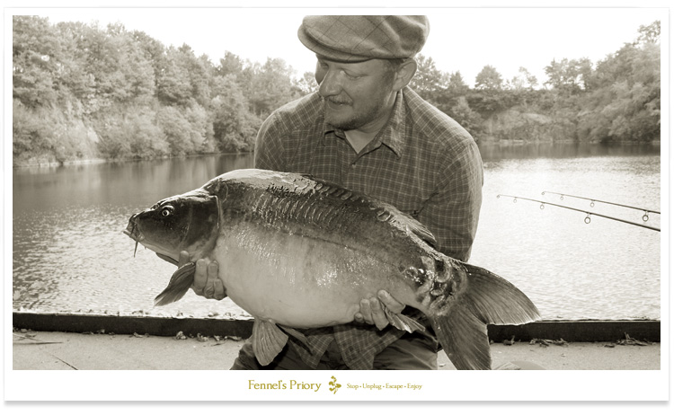 Quarry Bank Carp Fishery in France