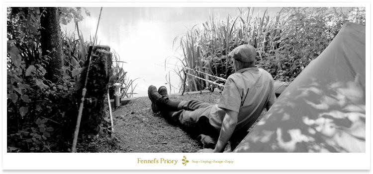 Fennel fishing at Redmire Pool