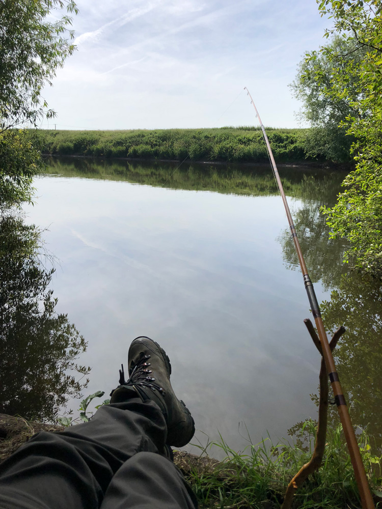 Traditional angling on the River Trent, Fennel Hudson