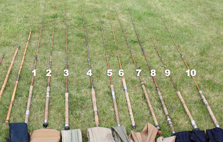 Fennel Hudson's split cane coarse rods