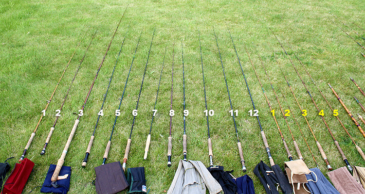 Fennel Hudson's fly rods