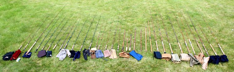 Fennel Hudson's fishing rods