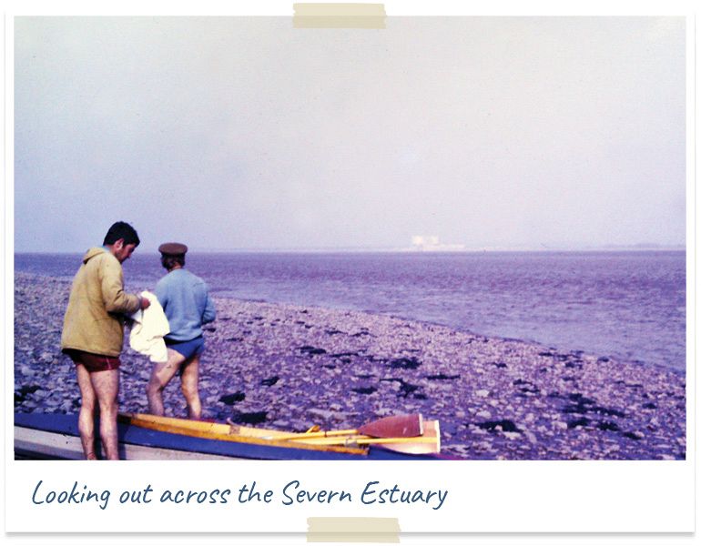 Looking across the Severn Estuary