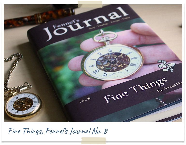 Fine Things, book by Fennel Hudson